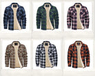 Flannel Shirt - Fleece Lined - Overshirt - Plaid Shirt - Men's Clothing-Chaps of London-Chaps of London