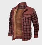 Flannel Shirt | Fleece Lined | Plaid | Flannel Jacket | Men's Clothing-Flannel Jacket-Southern Taylor-Chaps of London