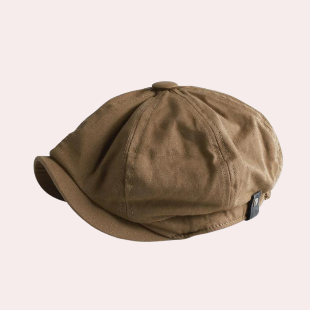 Flatcap | Retro | Vintage | Beret Hat | Men's Hat-Chaps of London-Brown-S-Chaps of London