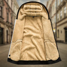 Fleece Hoodie Jacket - Winter - Warm - Zip-Up Hoodie - Men's Hoodie-Men's Fleece Hoodie Jacket-Chaps of London-Chaps of London