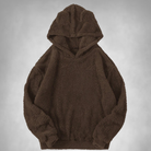 Fleece Hoodie - Men's Warm Comfy Teddy Pullover Hoodie-Men's Fleece Hoodie-Chaps of London-Coffee-S-Chaps of London