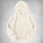 Fleece Hoodie - Men's Warm Comfy Teddy Pullover Hoodie-Men's Fleece Hoodie-Chaps of London-White-S-Chaps of London