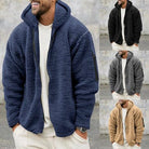 Fleece Jacket | Hooded | Full Zip | Teddy Jacket | Men's Jacket-Men Jackets-Chaps of London-Chaps of London