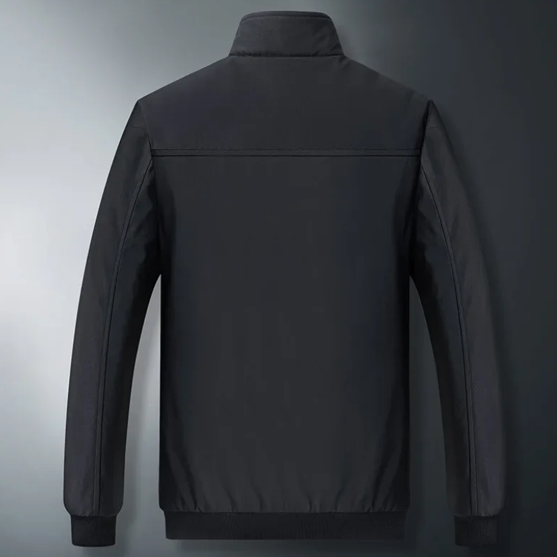Fleece Lined Jacket - Men's Windproof Zip-Up Autumn and Winter Jacket-Mens Jacket-Chaps of London-Chaps of London