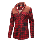 Fleece Lined Jacket | Plaid | Button-Up | Checkered Jacket | Men's Overshirt-Winterjacken-Chaps of London-Chaps of London