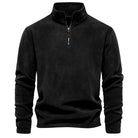 Fleece Pullover - Quarter Zip - Warm - Fleece Sweater - Men's Half Zip Fleece-Chaps of London-Chaps of London