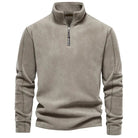 Fleece Pullover - Quarter Zip - Warm - Fleece Sweater - Men's Half Zip Fleece-Chaps of London-Chaps of London