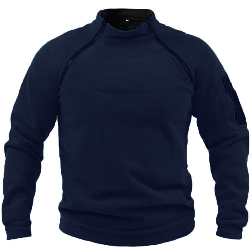 Fleece Pullover | Warm | Half Zip | Outdoor Fleece | Men's Fleece-Trui man-Chaps of London-Chaps of London