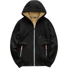 Fur Lined Hoodie - Warm - Zip-Up - Winter Hoodie - Men's Hoodie Jacket-Chaps of London-Chaps of London