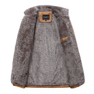 Fur Lined Jacket | Warm | Standing Collar | Winter Jacket | Men's Jacket-Jackets-Chaps of London-Chaps of London