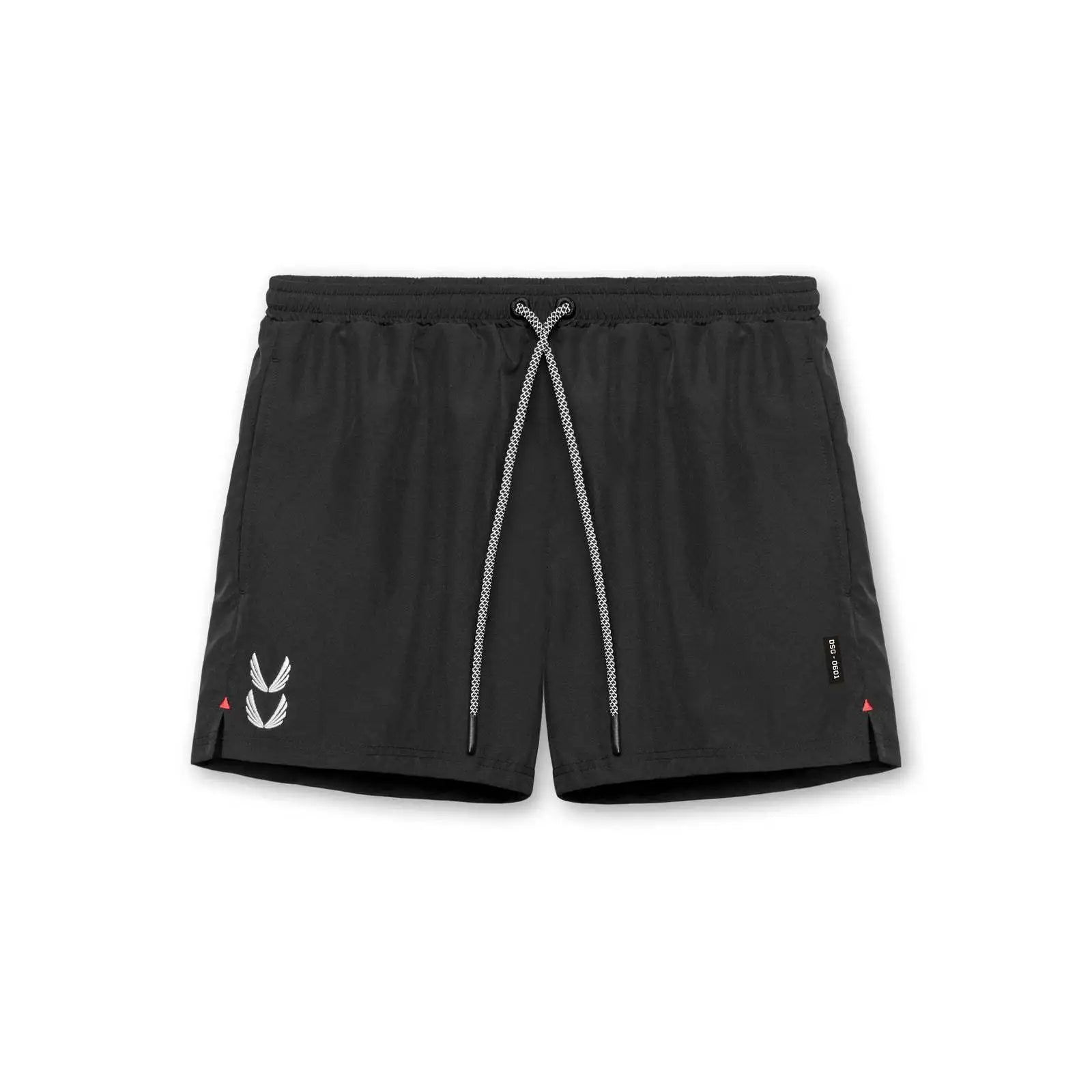 Gym Shorts | Drawstring | 2-in-1 | Sport Shorts | Men's Running Shorts-Sportbroek man-Chaps of London-Chaps of London