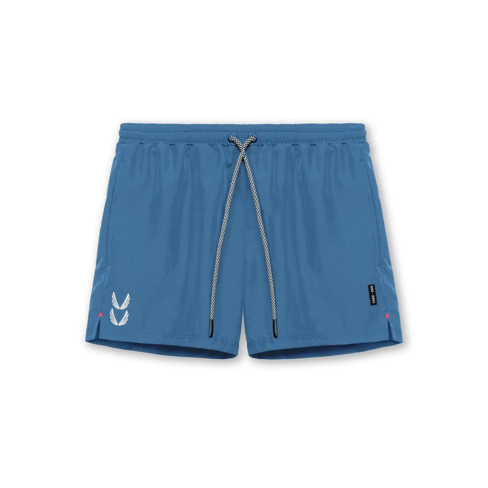 Gym Shorts | Drawstring | 2-in-1 | Sport Shorts | Men's Running Shorts-Sportbroek man-Chaps of London-Light Blue-S-Chaps of London