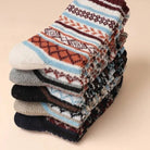 Harajuku Warm Wool Socks-Chaps of London-Style 2-One Size (38-45)-Chaps of London