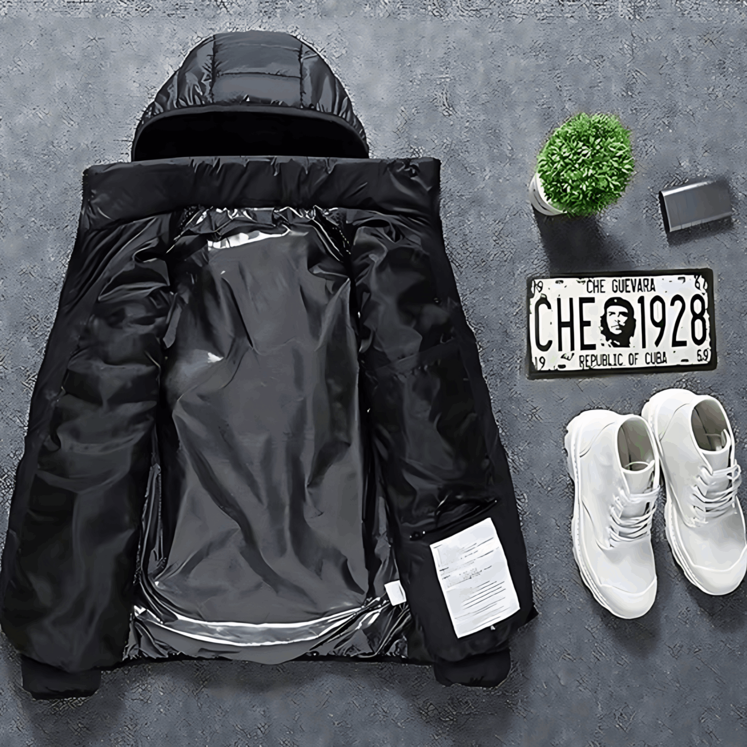 Heated Jacket - Hooded - Puffer - Down Jacket - Men's Winter Jacket -Men’s Heated Winter Jacket-Chaps of London-Chaps of London
