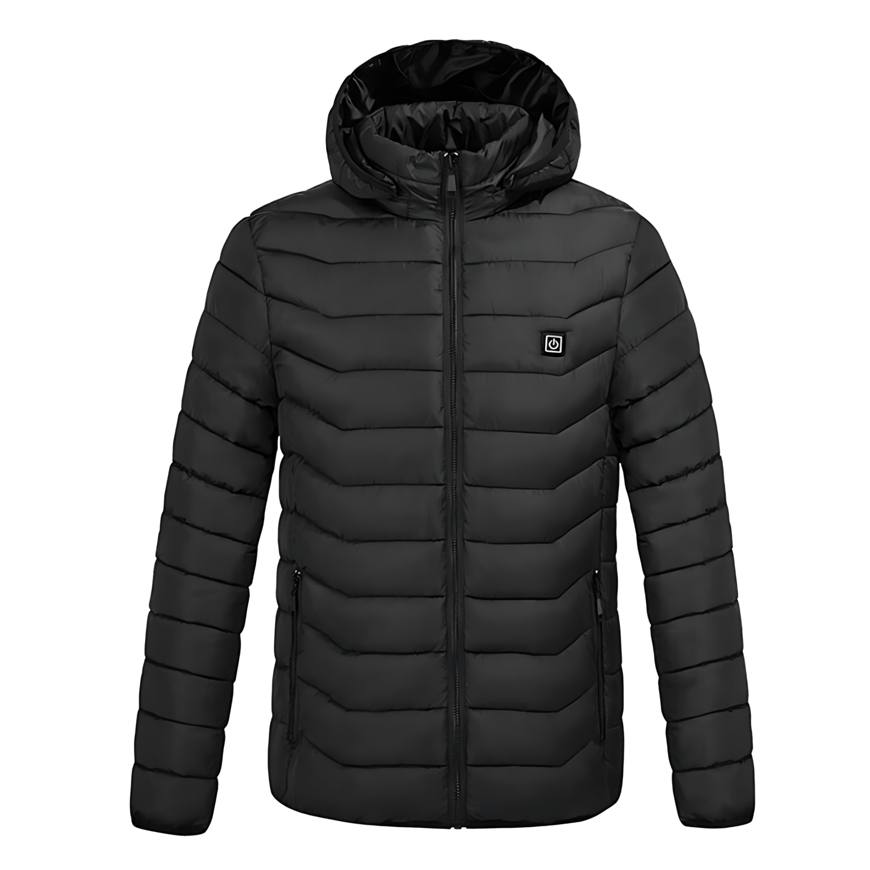 Heated Jacket - Hooded - Puffer - Down Jacket - Men's Winter Jacket -Men’s Heated Winter Jacket-Chaps of London-Chaps of London