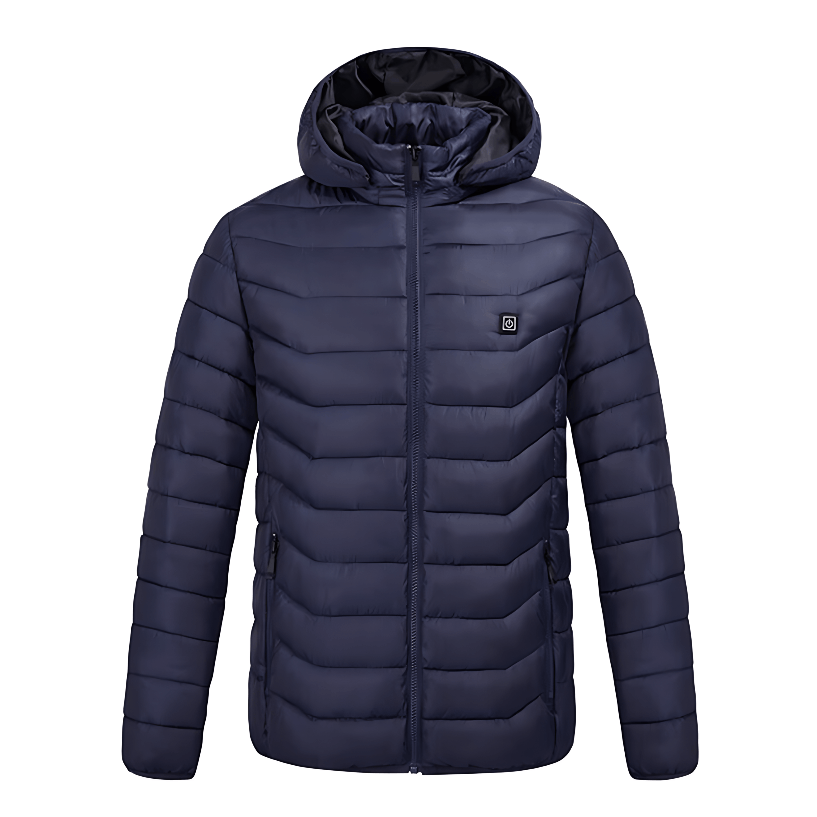Heated Jacket - Hooded - Puffer - Down Jacket - Men's Winter Jacket -Men’s Heated Winter Jacket-Chaps of London-Chaps of London
