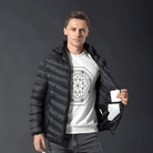 Heated Jacket - Hooded - Puffer - Down Jacket - Men's Winter Jacket -Men’s Heated Winter Jacket-Chaps of London-Chaps of London