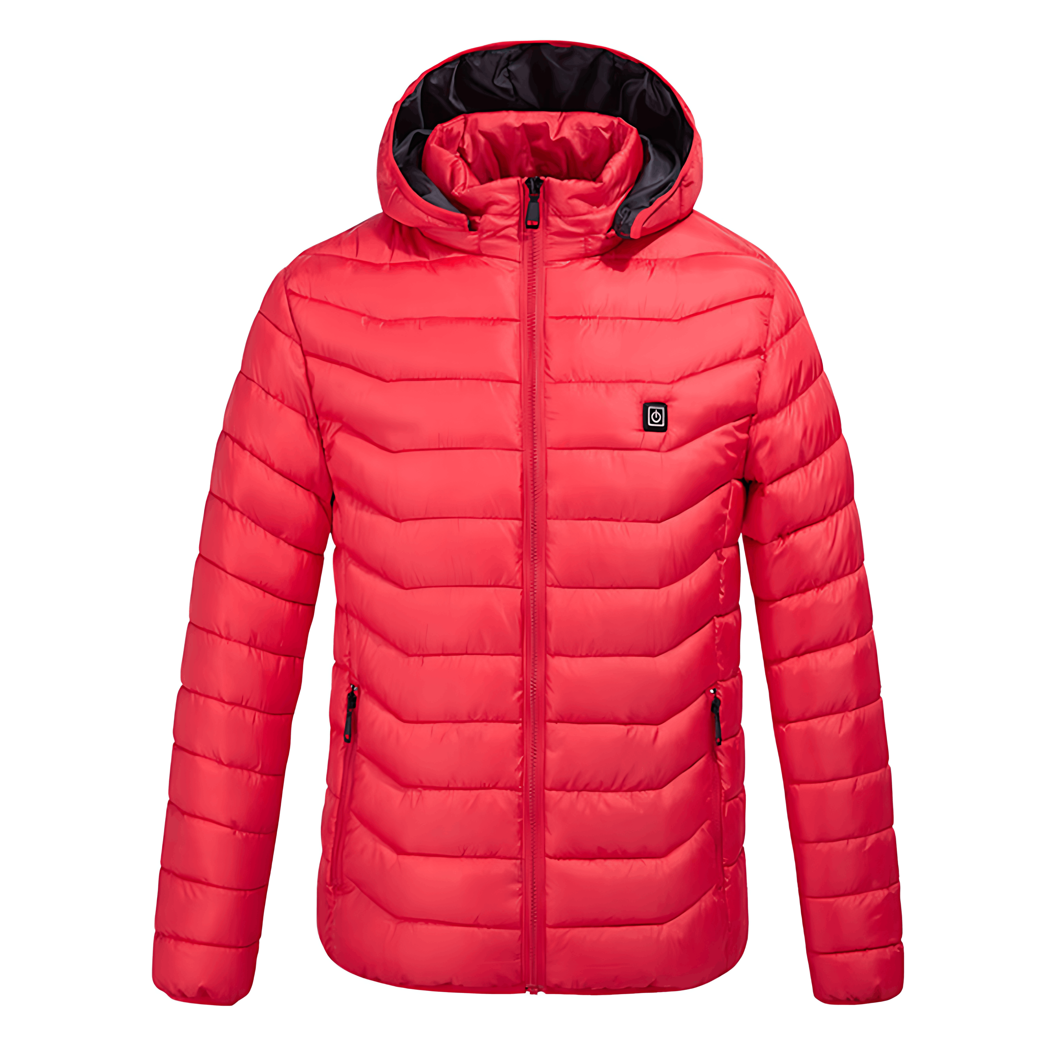 Heated Jacket - Hooded - Puffer - Down Jacket - Men's Winter Jacket -Men’s Heated Winter Jacket-Chaps of London-Chaps of London
