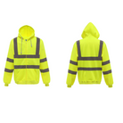 Hi Vis Jacket - Hooded - Workwear - Reflective Jacket - Men's Jacket-Hi Vis Jacket-Chaps of London-Chaps of London