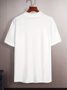 High Neck T-Shirt | Short Sleeve | Turtleneck | Men's T-Shirt | Men's Clothing-Chaps of London-Chaps of London