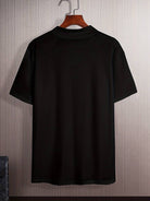High Neck T-Shirt | Short Sleeve | Turtleneck | Men's T-Shirt | Men's Clothing-Chaps of London-Chaps of London