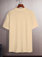 High Neck T-Shirt | Short Sleeve | Turtleneck | Men's T-Shirt | Men's Clothing-Chaps of London-Chaps of London