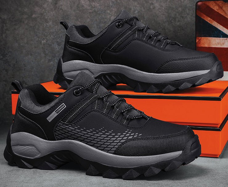 Hiking Shoes - Men's Breathable Non-Slip Trekking Walking Shoes-Chaps of London-Black-39-Chaps of London