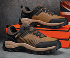 Hiking Shoes - Men's Breathable Non-Slip Trekking Walking Shoes-Chaps of London-Brown-39-Chaps of London