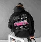 Hoodie | Car Print | Warm | Oversized Hoodie | Men's Clothing-Hoodies-Chaps of London-BMW Black Hoodie-S-Chaps of London