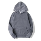 Hoodie - Warm Kangaroo Pocket Pullover Hoodie for Men and Women-Chaps of London-Dark Grey-S-Chaps of London