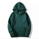 Hoodie - Warm Kangaroo Pocket Pullover Hoodie for Men and Women-Chaps of London-Green-S-Chaps of London