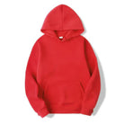 Hoodie - Warm Kangaroo Pocket Pullover Hoodie for Men and Women-Chaps of London-Red-S-Chaps of London