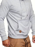 Hoodie with Face Mask | Regular Fit | Pocket | Pullover Hoodie | Men's Hoodie-Trui man-Chaps of London-Chaps of London