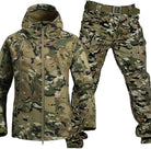 Jacket and Pants Set - Men's Tactical Outdoor Jacket and Cargo Pants-Men’s Tracksuit Set-Chaps of London-Camouflage-S-Chaps of London