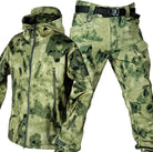 Jacket and Pants Set - Men's Tactical Outdoor Jacket and Cargo Pants-Men’s Tracksuit Set-Chaps of London-Light Camouflage-S-Chaps of London