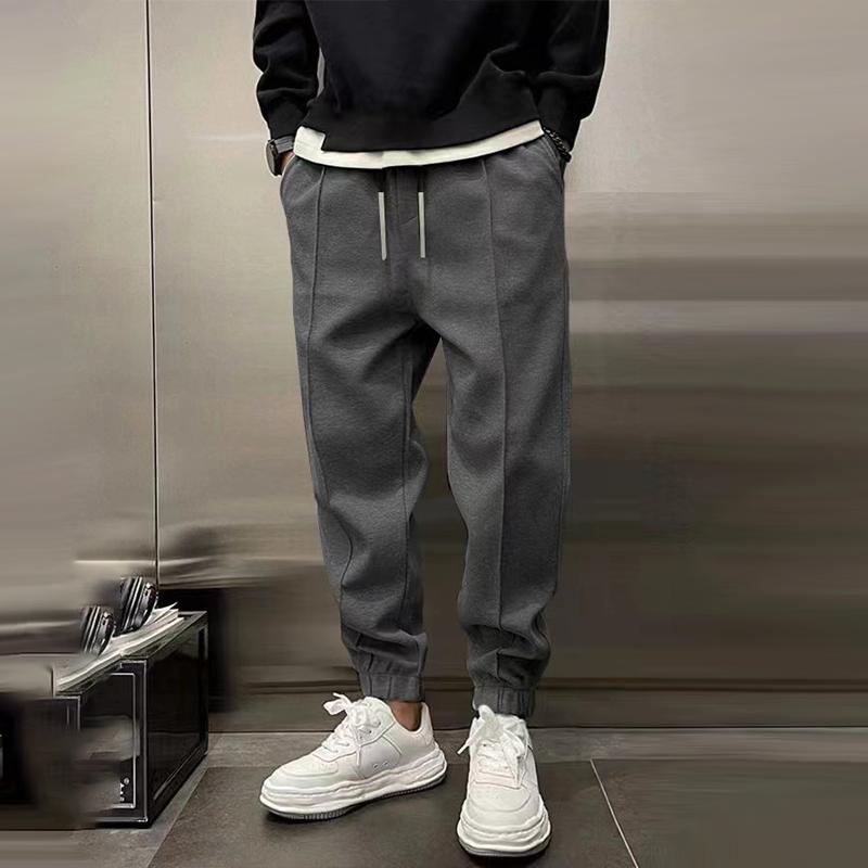 Joggers | Drawstring | Loose Fit | Jogging Bottoms | Men's Sweatpants-Pants-Chaps of London-Dark Green-M-Chaps of London