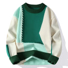 Knit Jumper | Winter | Crew Neck | Chunky Sweater | Men's Knitwear-Chaps of London-White-Baby Blue-Dark Green-Light Green-M-Chaps of London