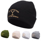 Knitted Beanie - Men's Rib Knit Winter Fisherman Beanie-Knitted Beanie-Chaps of London-Chaps of London