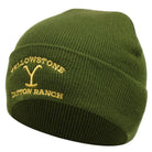 Knitted Beanie - Men's Rib Knit Winter Fisherman Beanie-Knitted Beanie-Chaps of London-Green-One Size-Chaps of London