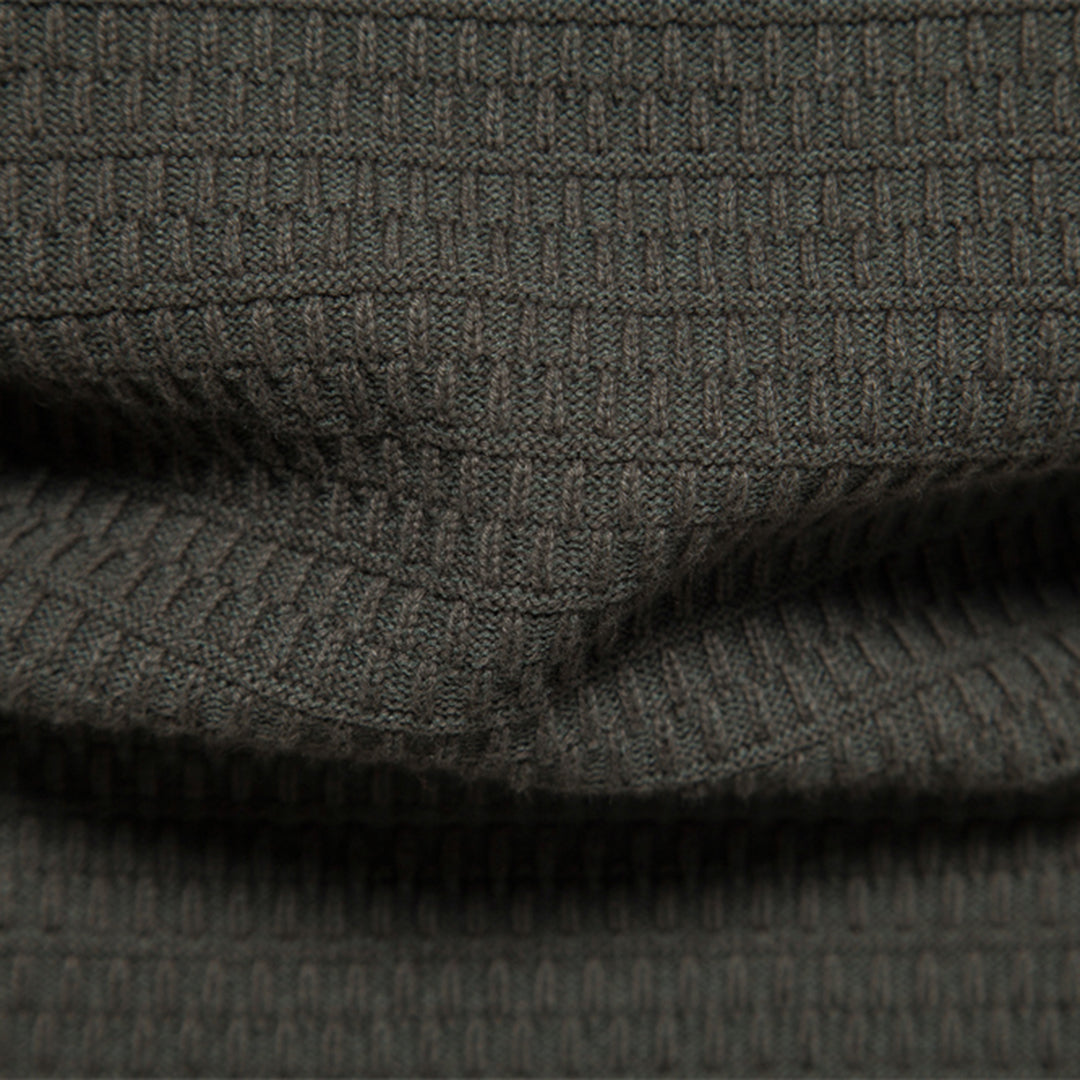 Knitted Cardigan - High Neck - Regular Fit - Button-Up Cardigan - Men's Cardigan -Chaps of London-Chaps of London