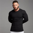 Knitted Sweater - Rib Knit - Long Sleeve - Slim Fit Jumper - Men's Jumper-Trui man-Chaps of London-Chaps of London