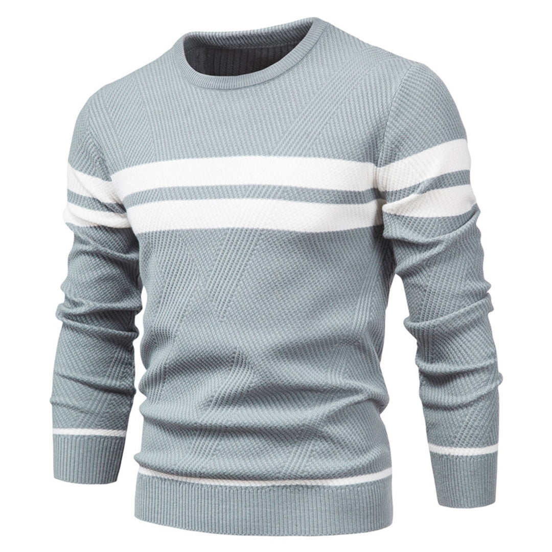 Knitted Sweater - Slim Fit - Crew Neck - Jumper - Men's Clothing-Chaps of London-Chaps of London