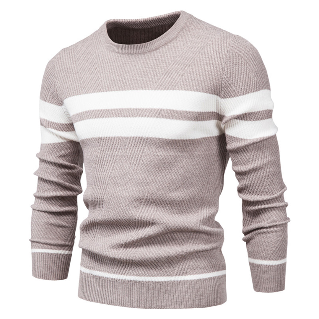 Knitted Sweater - Slim Fit - Crew Neck - Jumper - Men's Clothing-Chaps of London-Chaps of London