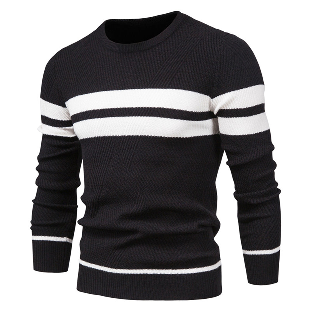 Knitted Sweater - Slim Fit - Crew Neck - Jumper - Men's Clothing-Chaps of London-Chaps of London