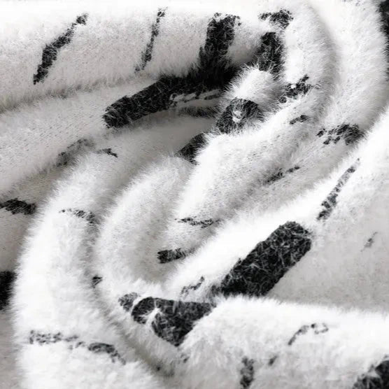 Knitted Sweater - Winter - Crew Neck - Warm Jumpers - Men's Fluffy Jumper-Chaps of London-Chaps of London
