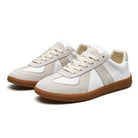 Lace-Up Sneakers - Men's Non Slip Leisure Walking Sneakers-Chaps of London-White-36-Chaps of London