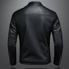 Leather Jacket - Zip-Up - Slim Fit - Biker Jacket - Men's Leather Jacket-Chaps of London-Chaps of London