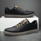 Leather Sneakers | Everyday | Walking | Slip-On Sneakers | Men's Shoes-Shoes-Chaps of London-Chaps of London