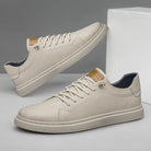 Leather Sneakers | Everyday | Walking | Slip-On Sneakers | Men's Shoes-Shoes-Chaps of London-Chaps of London