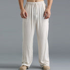 Leisure Pants - Lightweight - Loose Fit - Summer Pants - Men's Pants-Chaps of London-White-S-Chaps of London